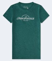 Aeropostale Athletic Club Glitter Graphic Tee