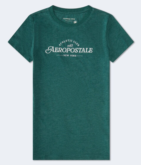 Aeropostale Athletic Club Glitter Graphic Tee Aeropostale Athletic Club Glitter Graphic Tee