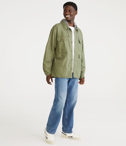 Hooded Shacket Hooded Shacket