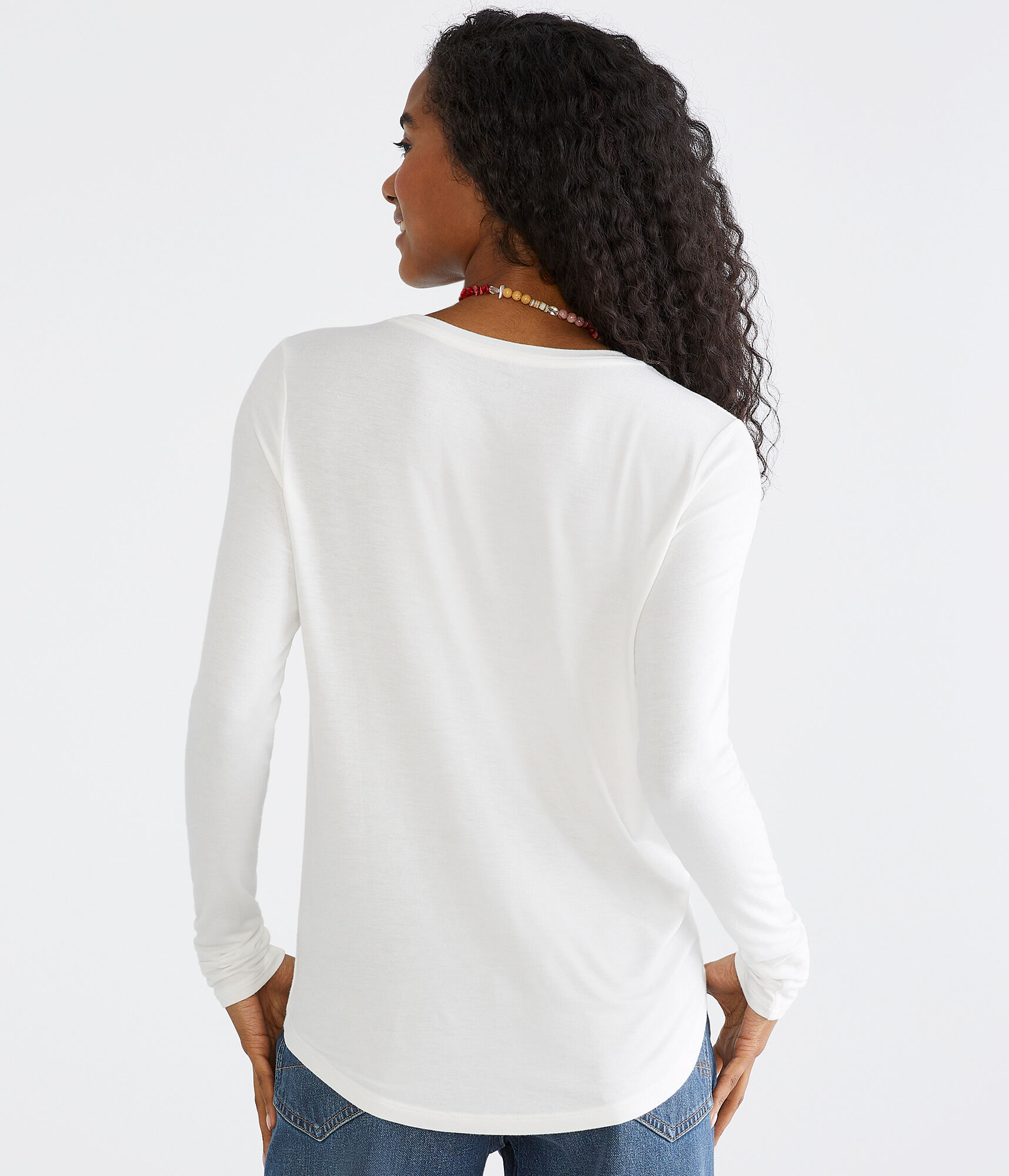 Long Sleeve Seriously Soft Crew Tee