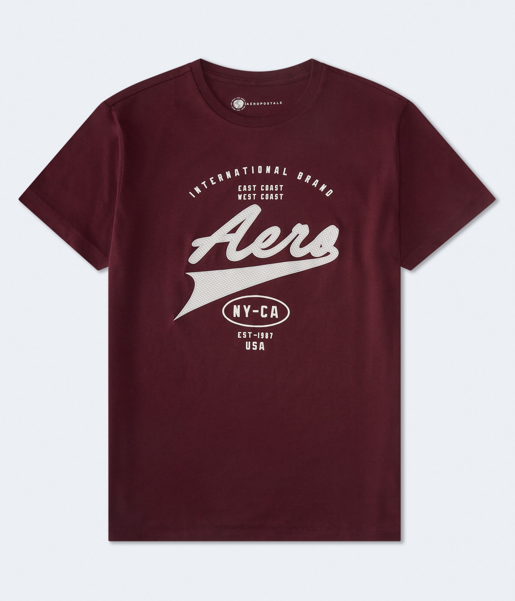 Aero Script Logo Graphic Tee