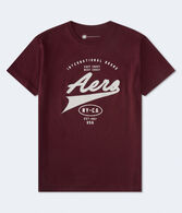 Aero Script Logo Graphic Tee