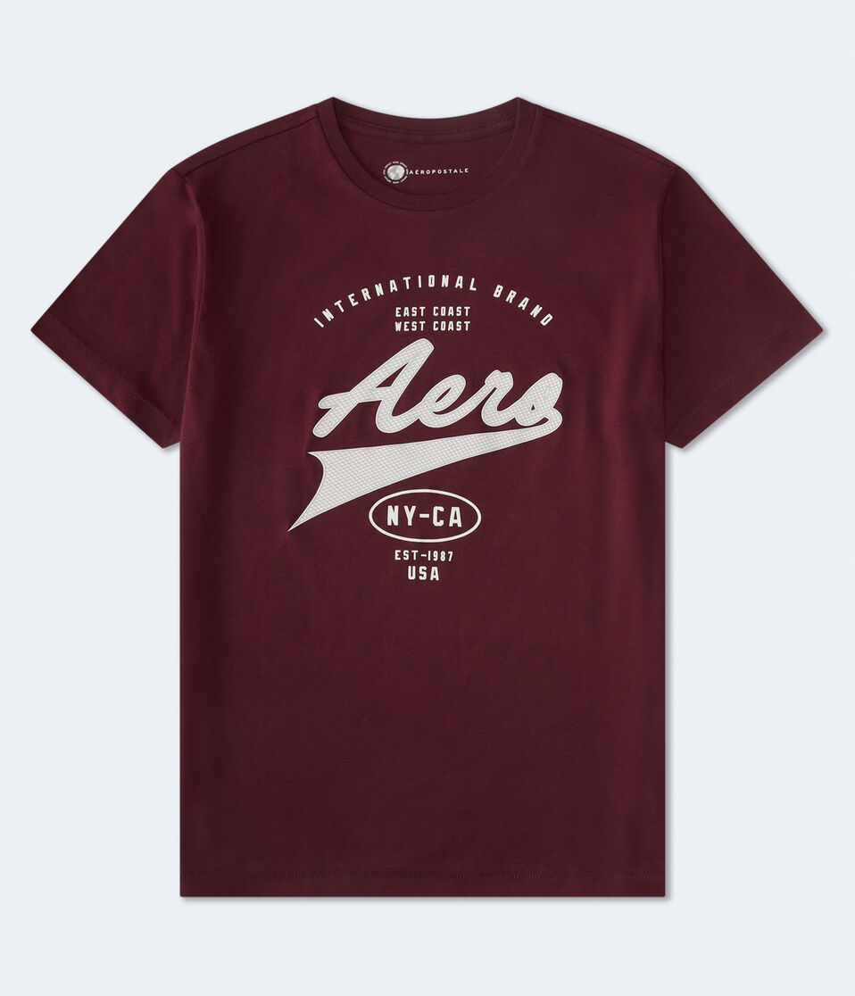 Aero Script Logo Graphic Tee
