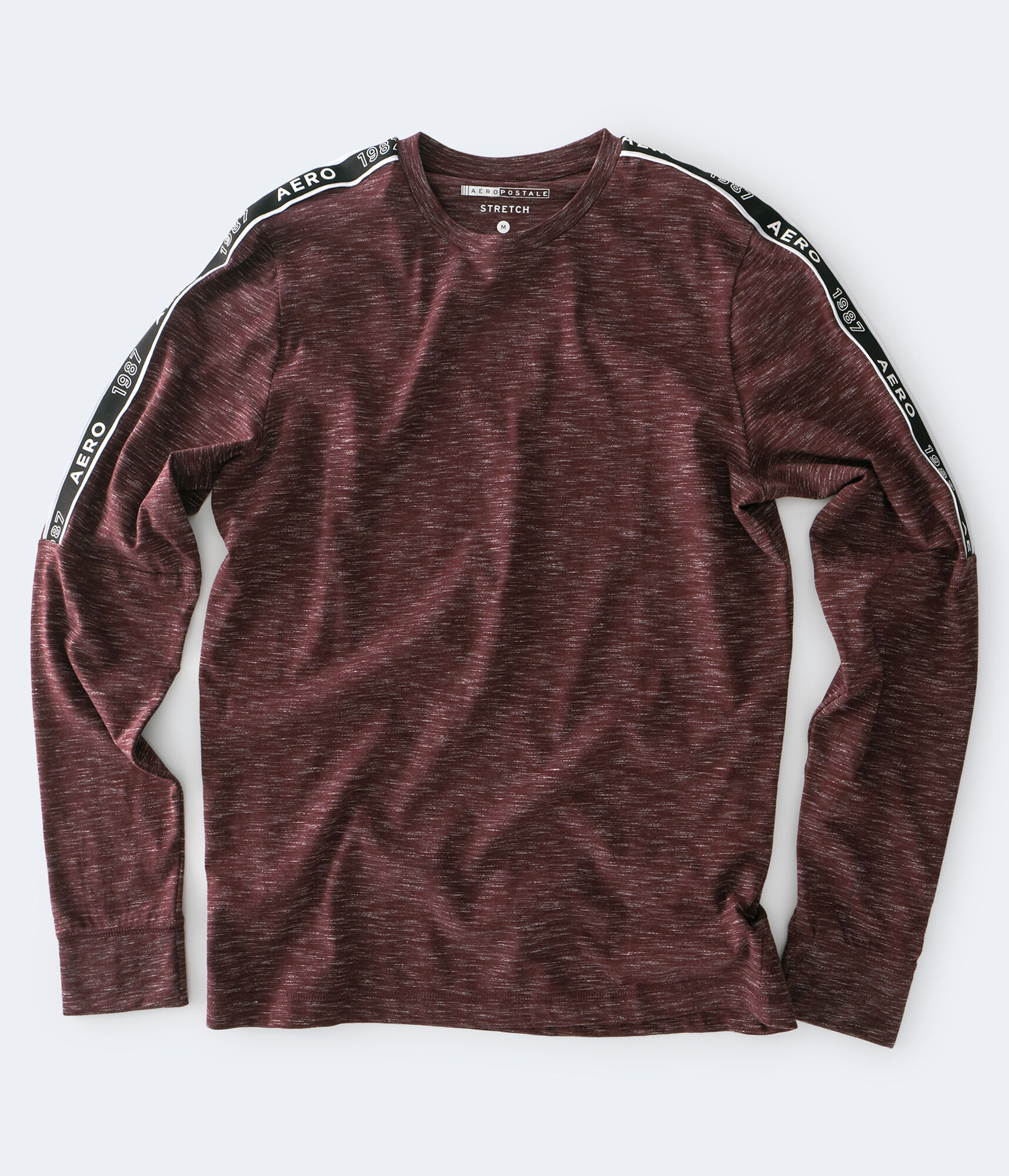 Long Sleeve Retro Sport Streaky Stretch Tee