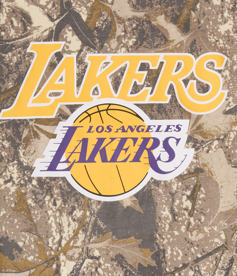 Los Angeles Lakers Camo Relaxed Graphic Tee