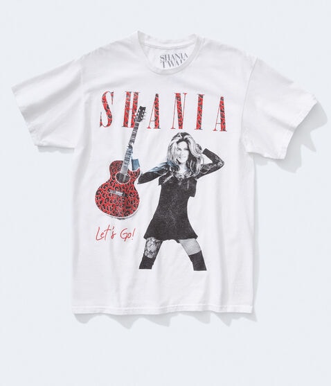 Shania Twain Guitar Graphic Tee Shania Twain Guitar Graphic Tee