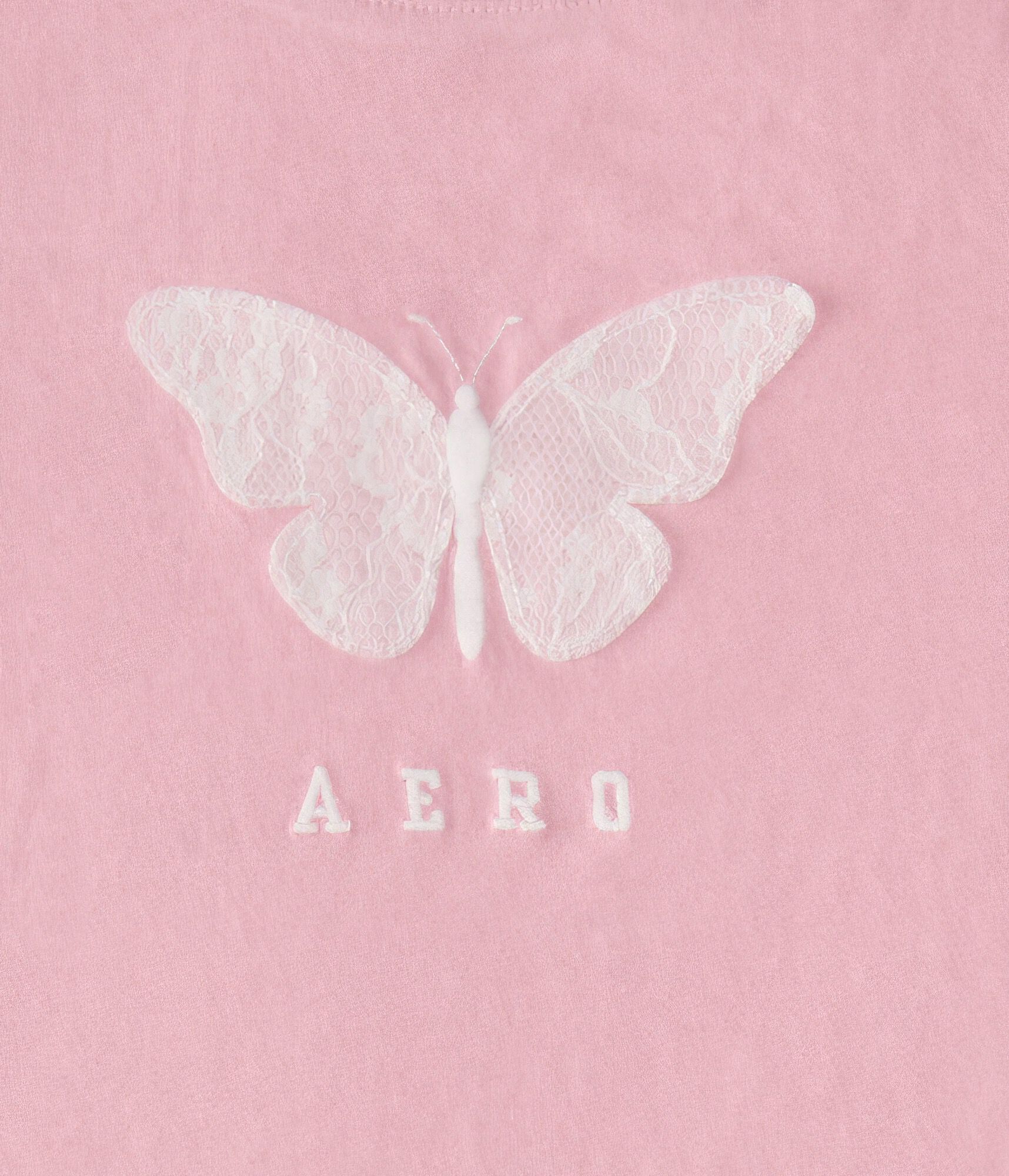 Aero Lace Butterfly Graphic Tee