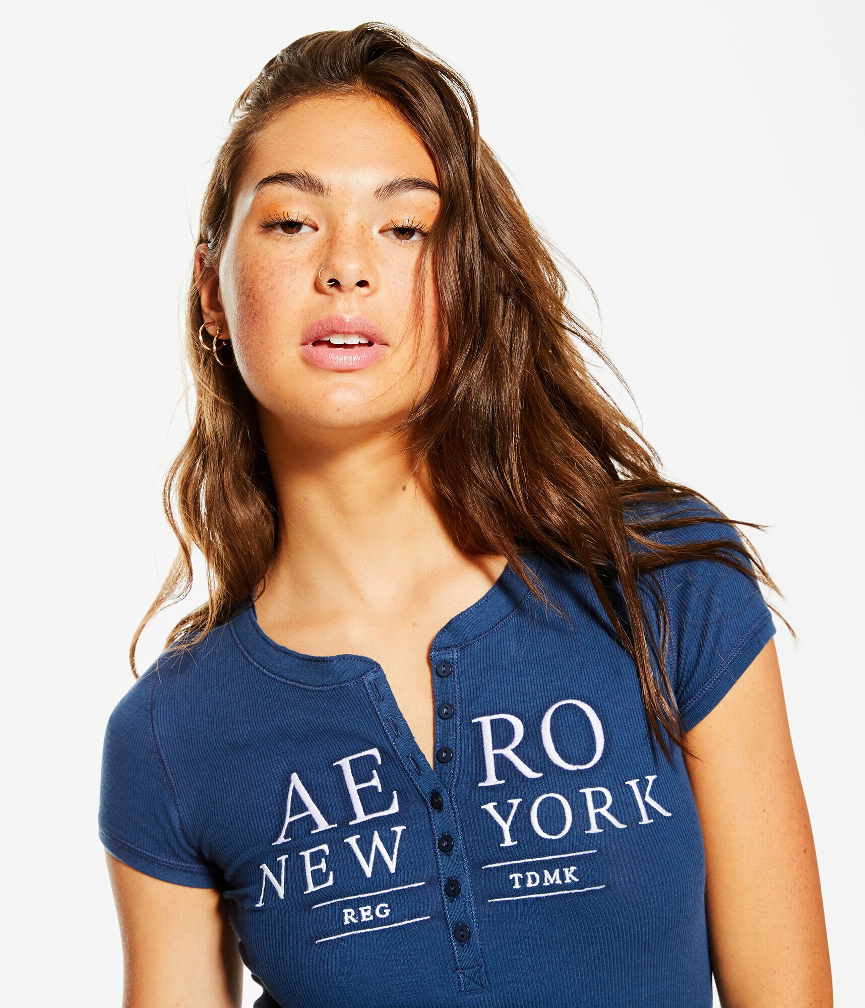 Aero New York Graphic Henley