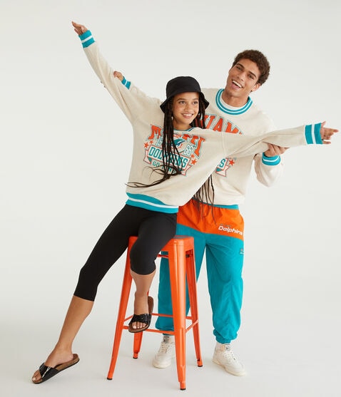 Miami Dolphins Crew Sweatshirt Miami Dolphins Crew Sweatshirt