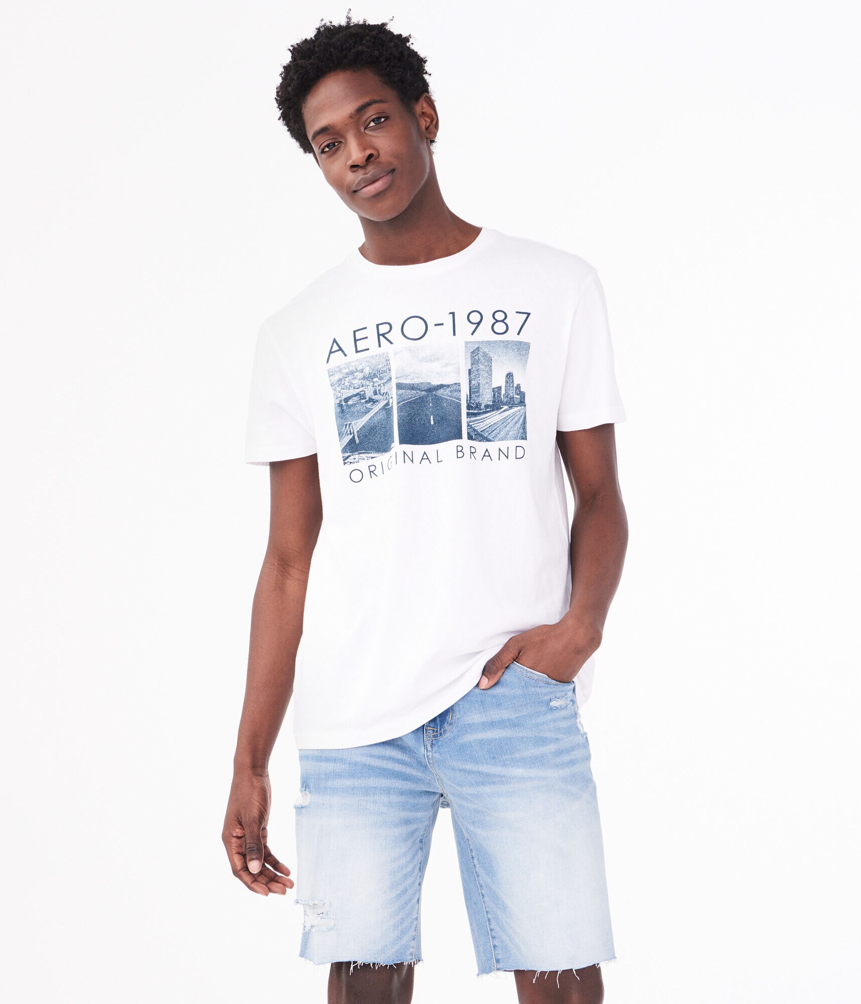 Aero 1987 Original Brand Graphic Tee