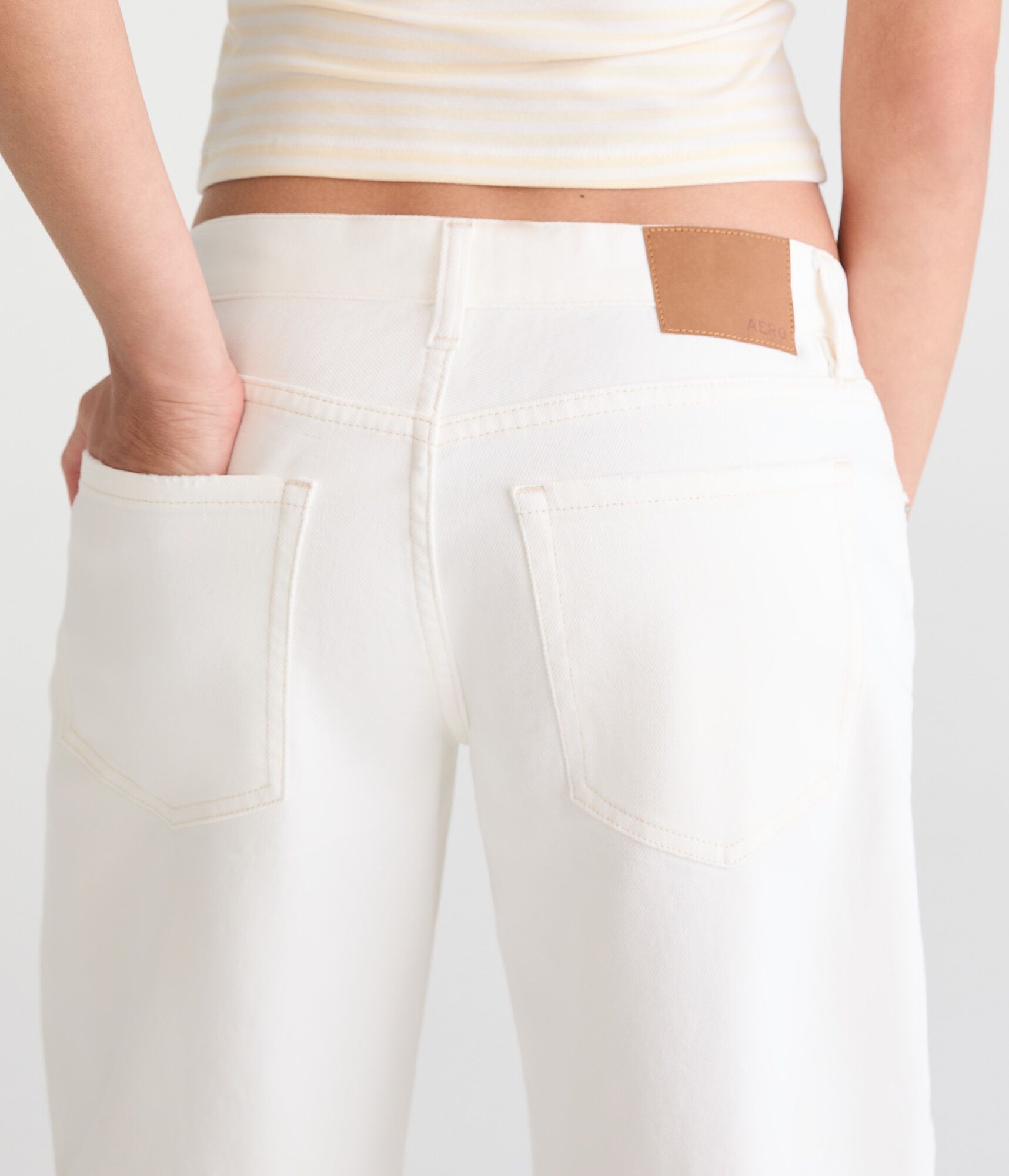 Super Low-Rise Baggy Wide Leg Jean