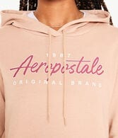 Aeropostale Script Logo Pullover Hoodie