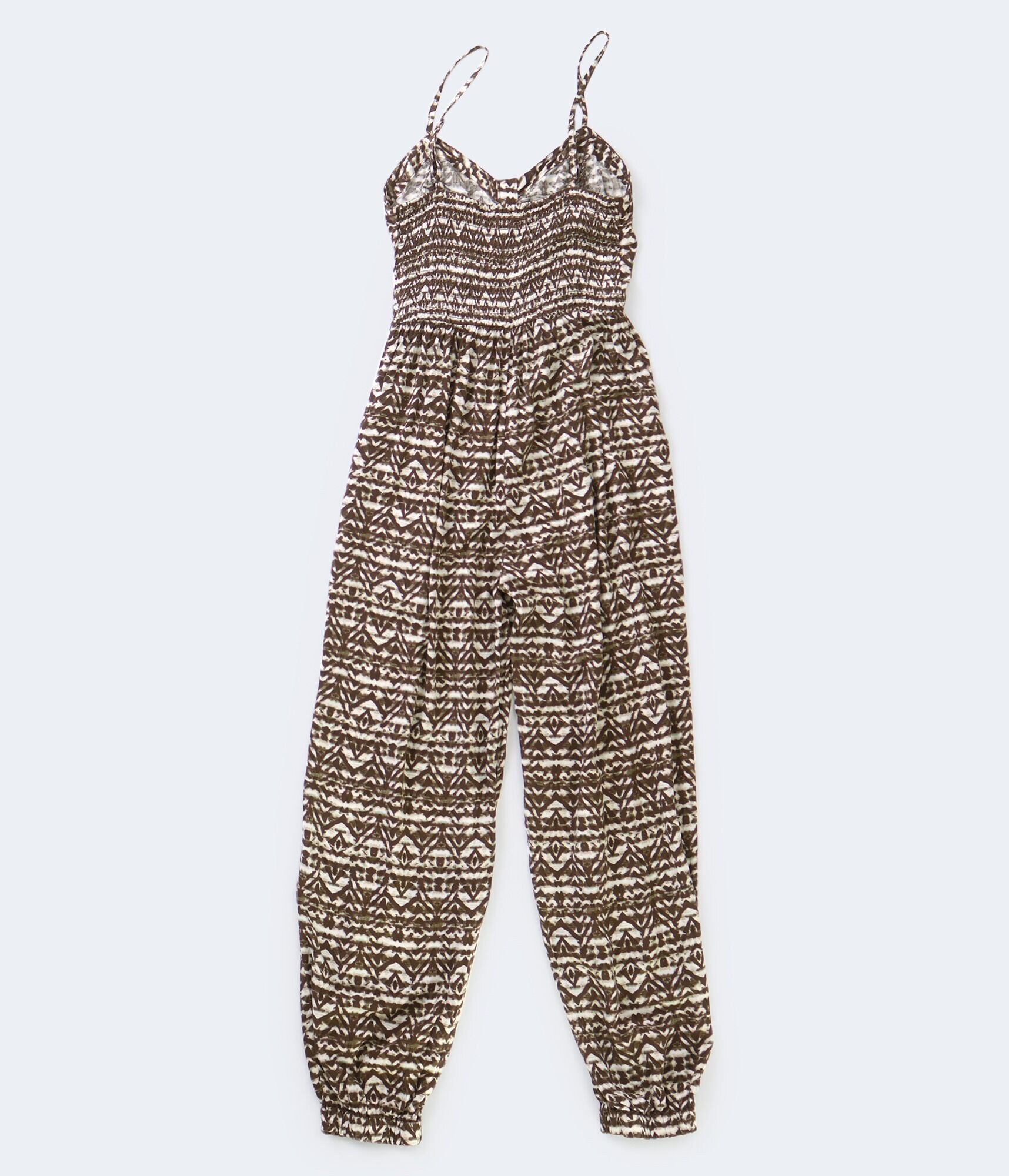 Printed Tank Jumpsuit