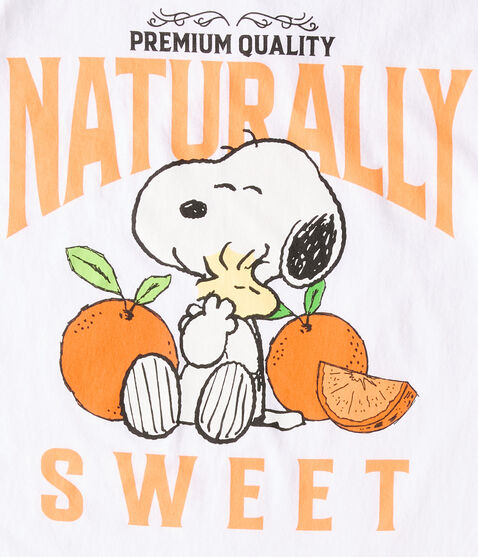 Snoopy Naturally Sweet Oversized Graphic Tee Snoopy Naturally Sweet Oversized Graphic Tee
