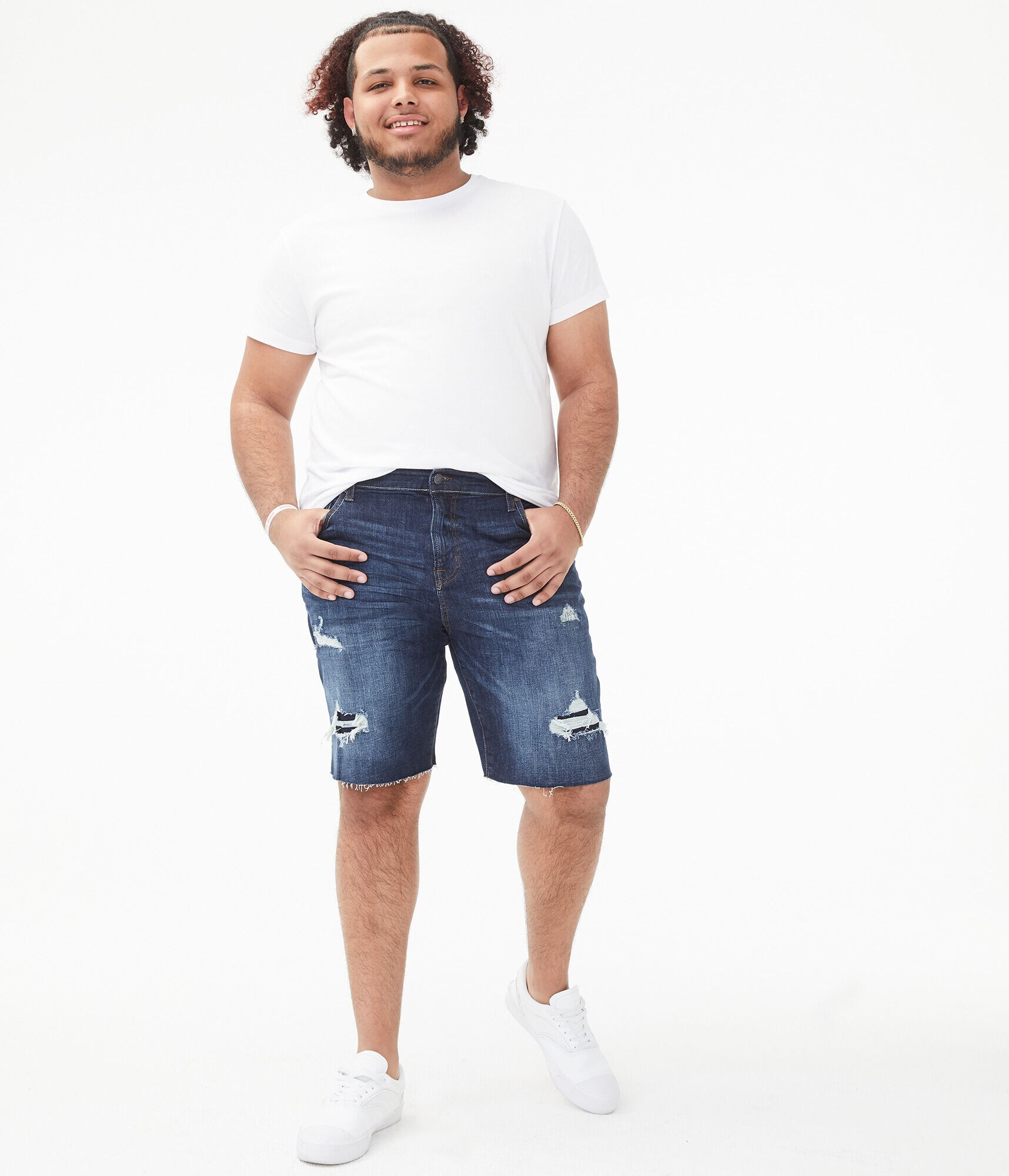Real Denim Slim 9 5 Cutoff Shorts