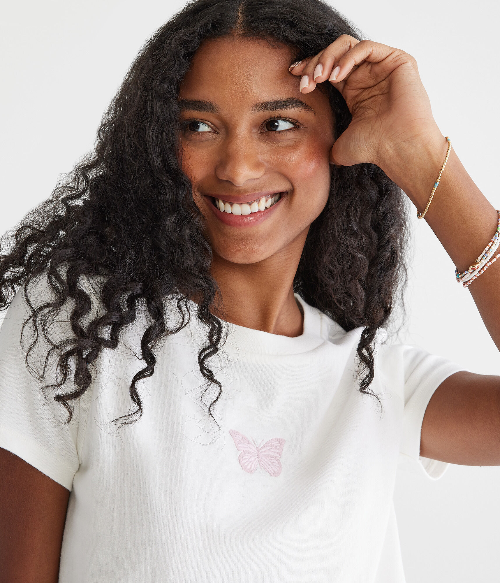 Seriously Soft Butterfly Vintage Fit Graphic Tee