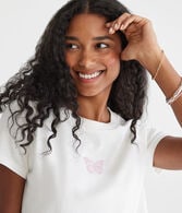 Seriously Soft Butterfly Vintage Fit Graphic Tee