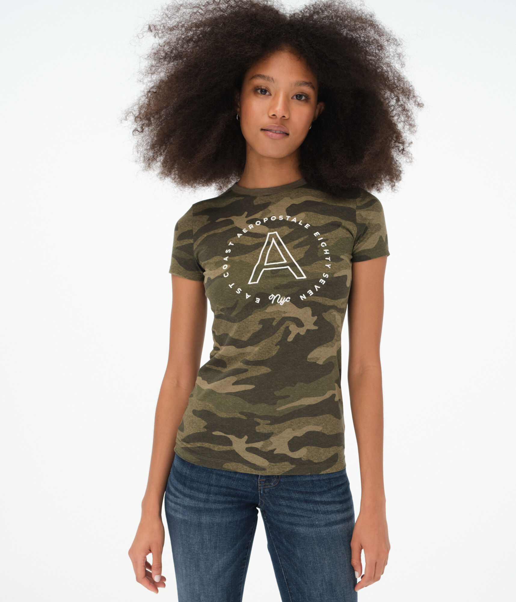 Women's graphic tees under $10 clearance
