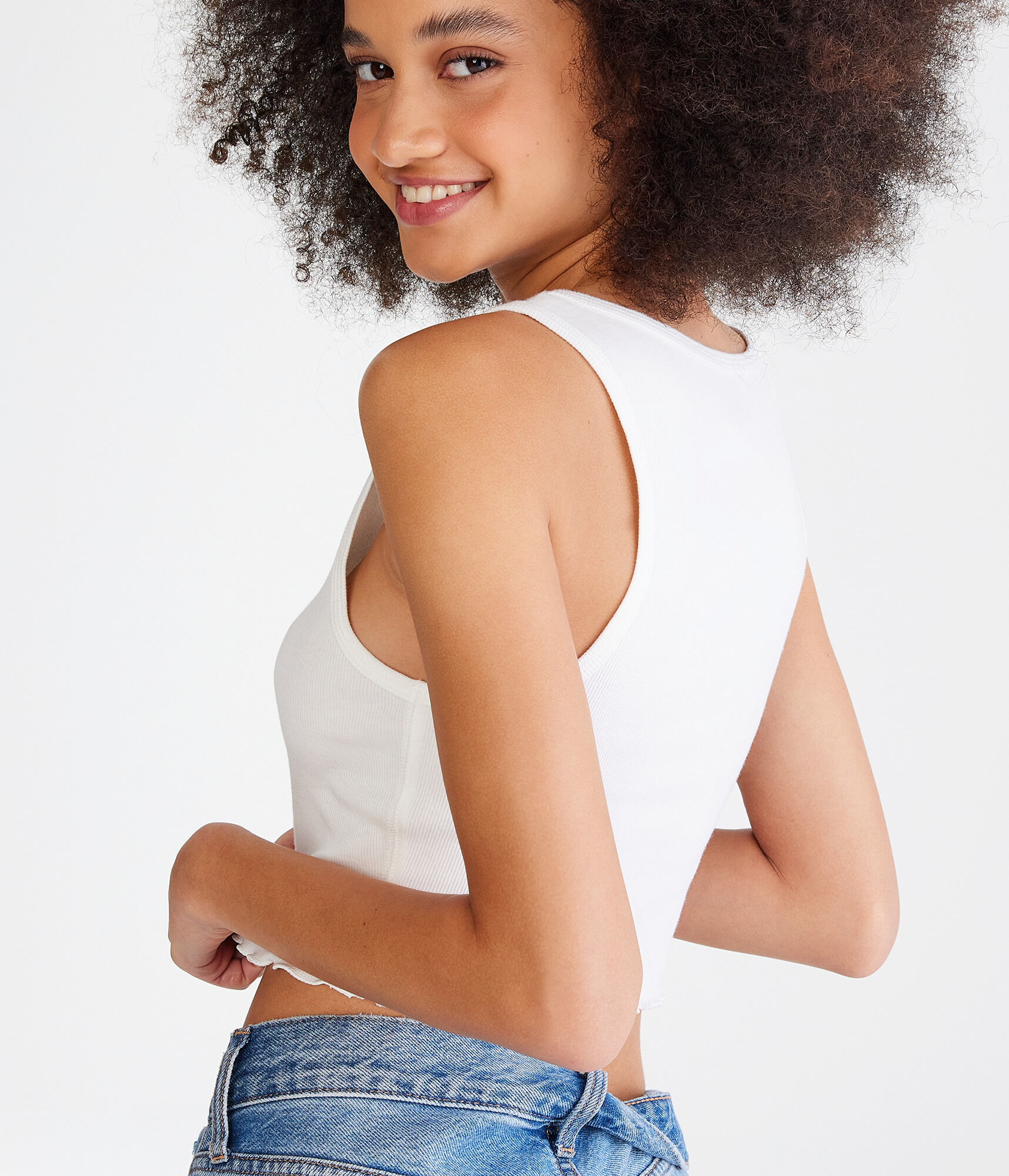 Solid Cropped Prep Tank