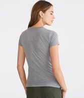 Aero Floral Appliqué Graphic Tee