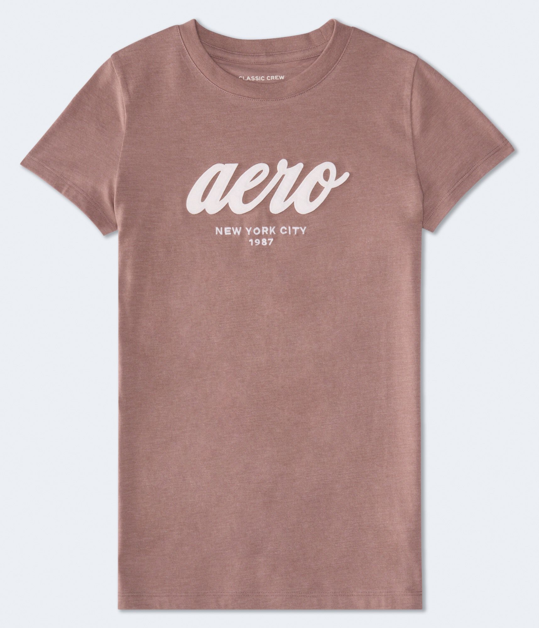 Aero Script Appliqu&eacute; Graphic Tee