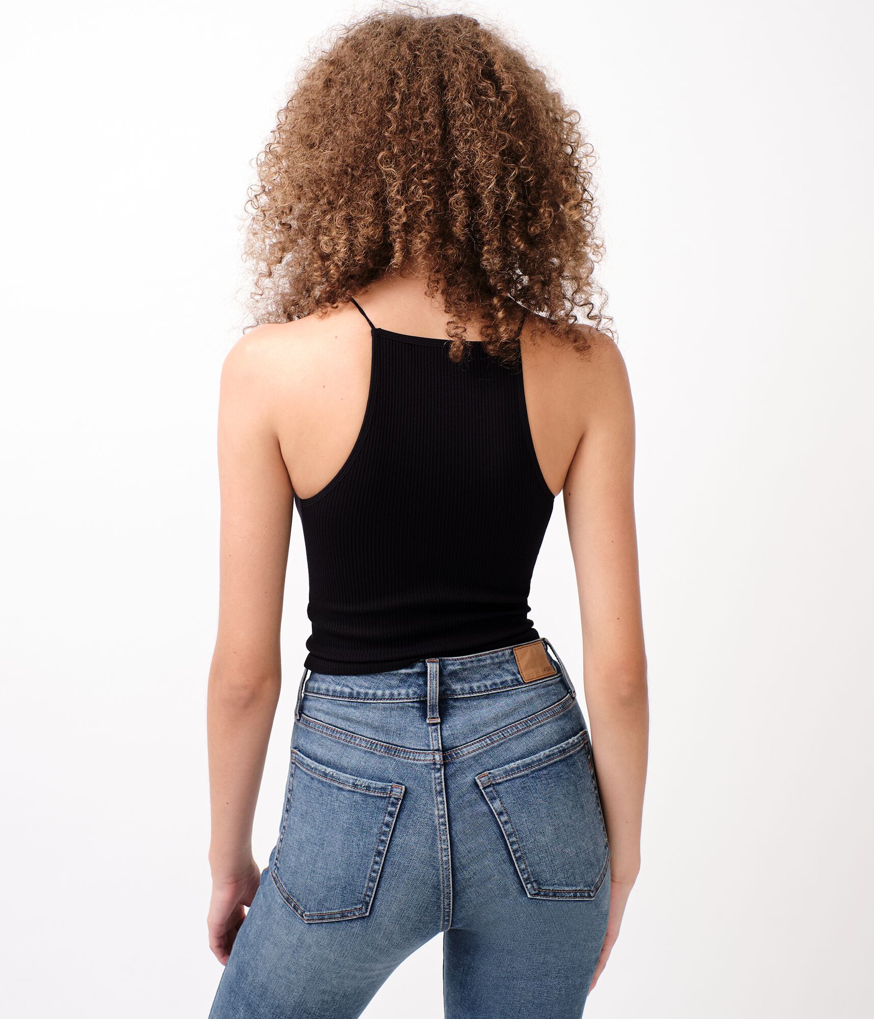 Seamless Halter Crop Top