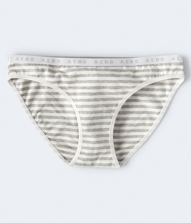 Striped Logo Bikini
