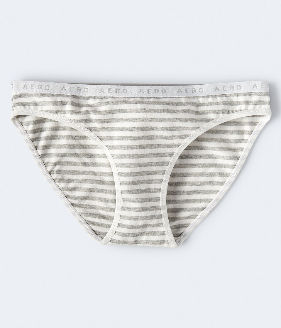 Striped Logo Bikini