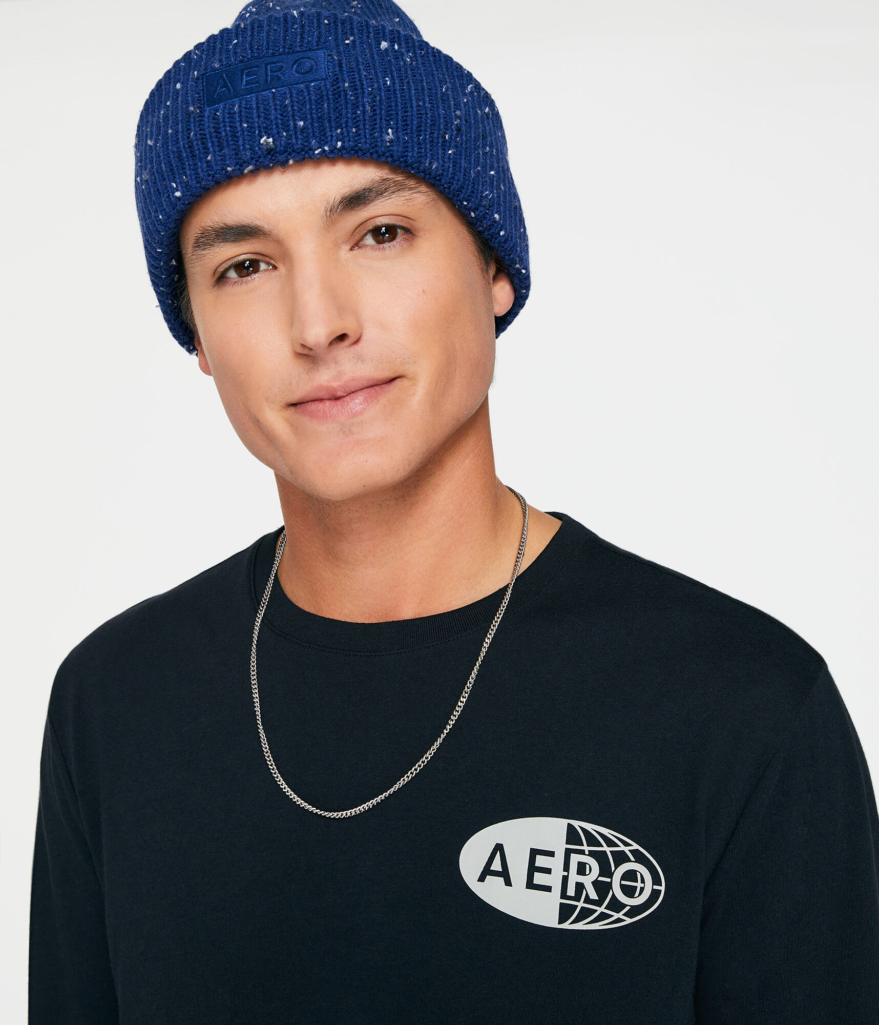 Long Sleeve Aero Global Brand Graphic Tee