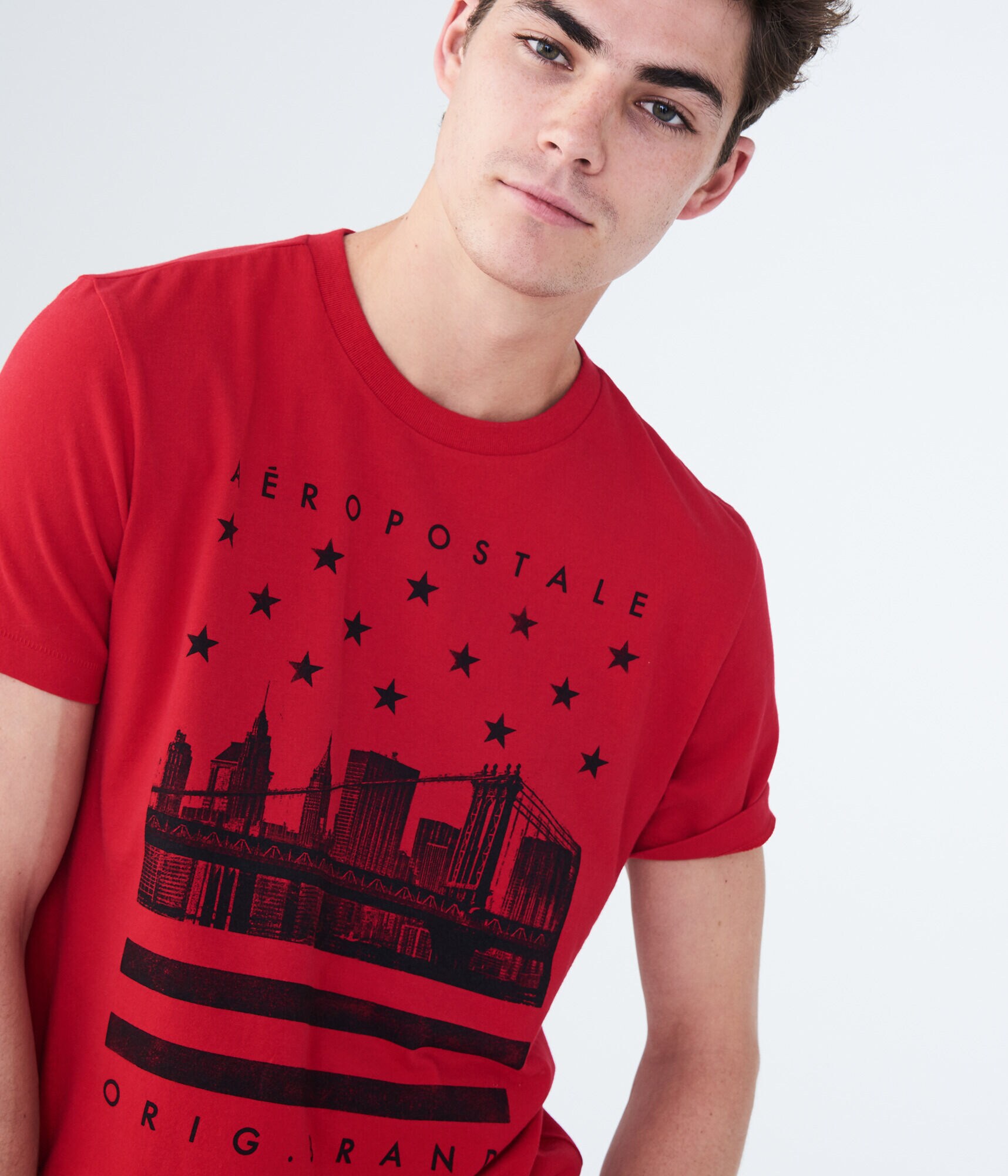 Aeropostale City Stars Graphic Tee