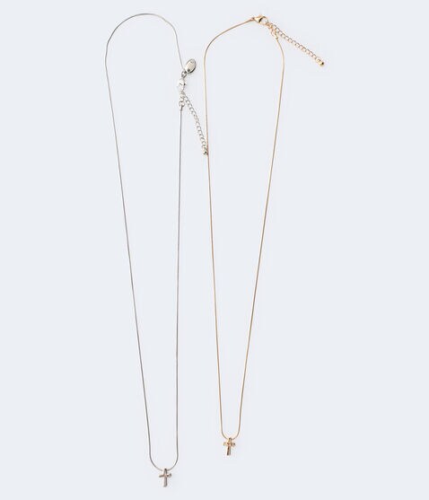 Cross Necklace 2-Pack Cross Necklace 2-Pack