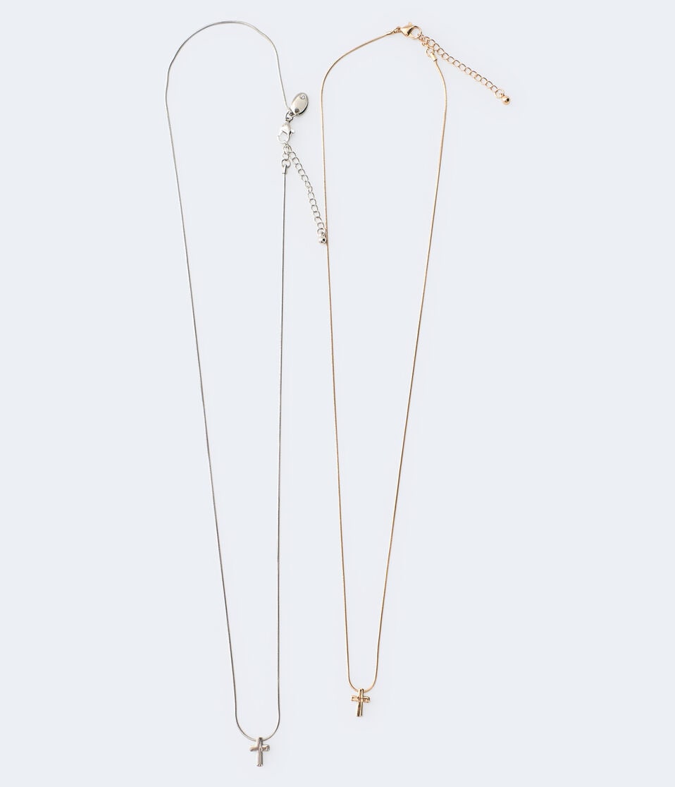 Cross Necklace 2-Pack