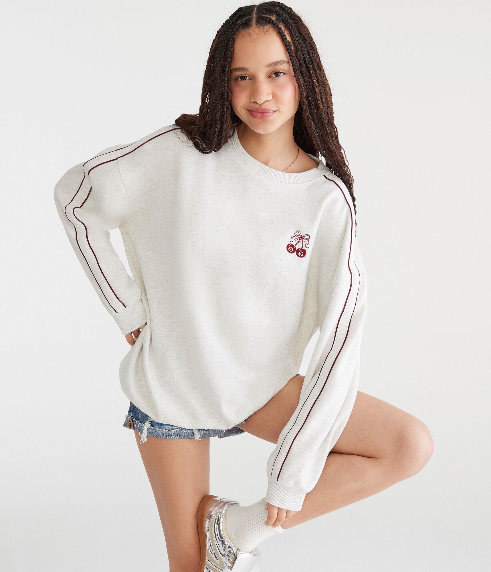Cherry 87 Crew Sweatshirt