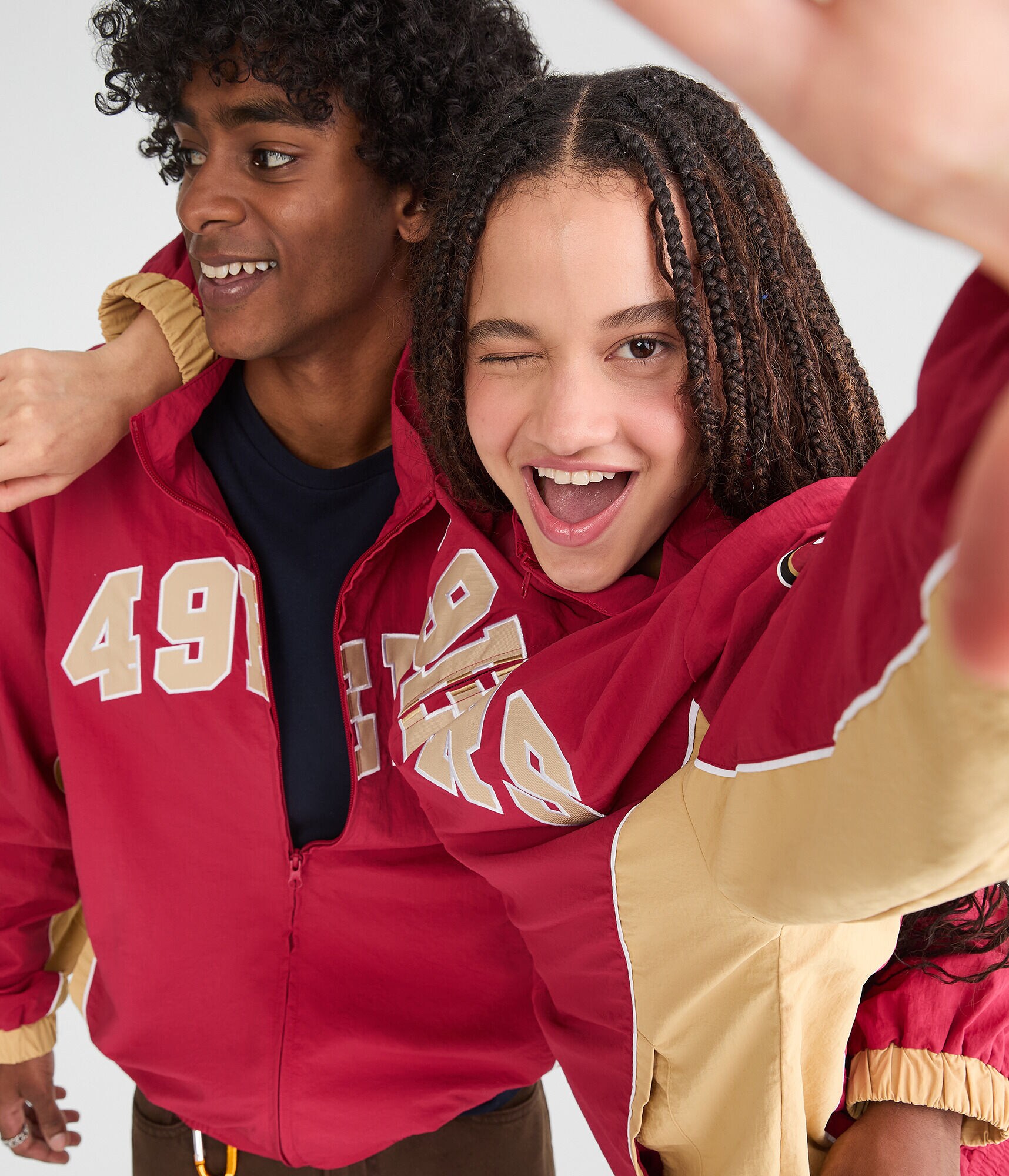 San Francisco 49ers Full-Zip Track Jacket