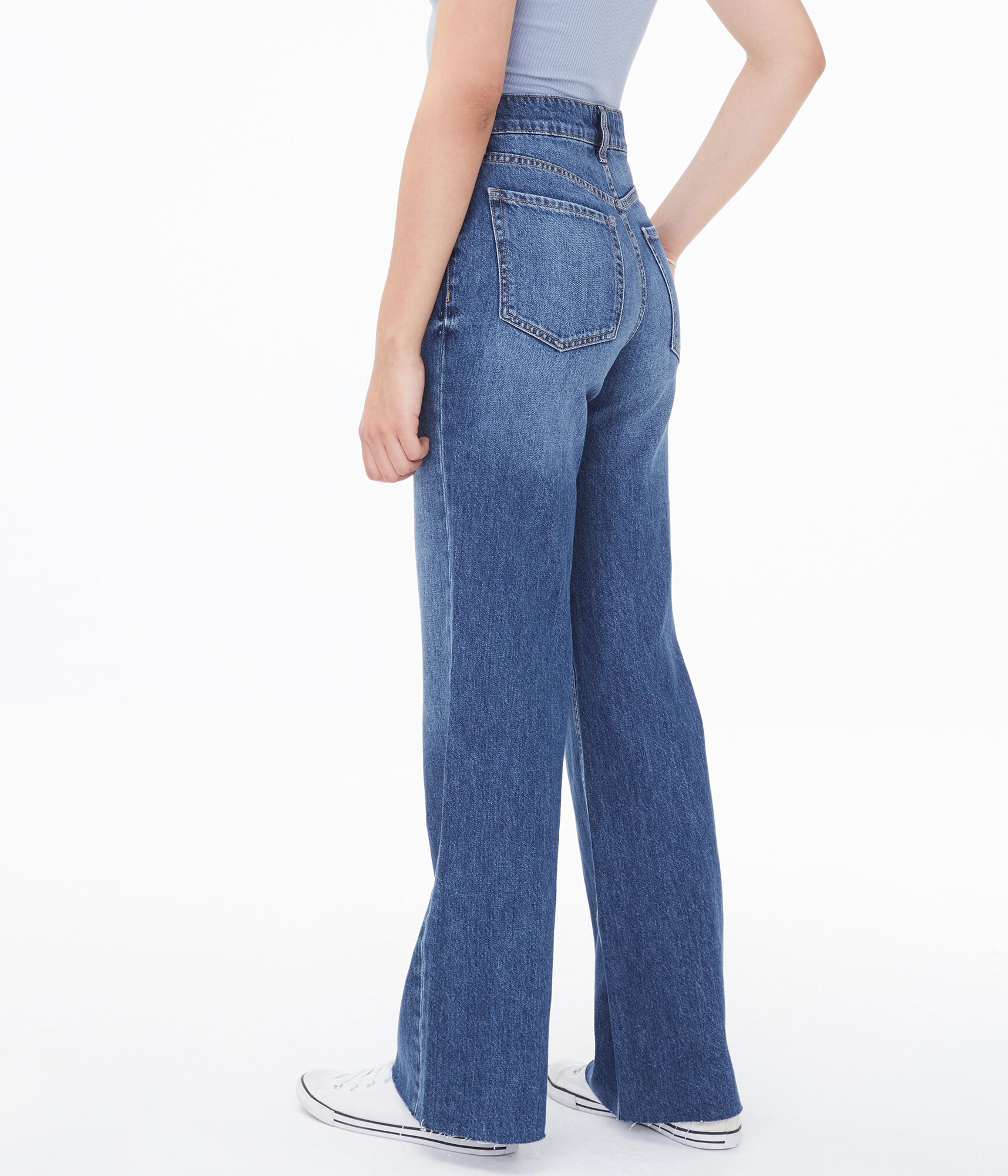 High-Rise Skater Jean***