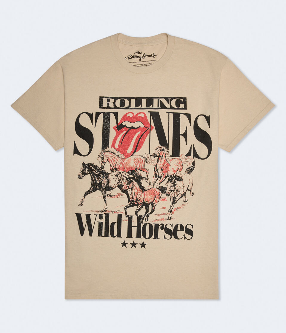 Rolling Stones Wild Horses Relaxed Graphic Tee