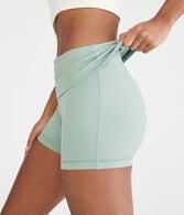 Air Soft Fold-Over Booty Shorts