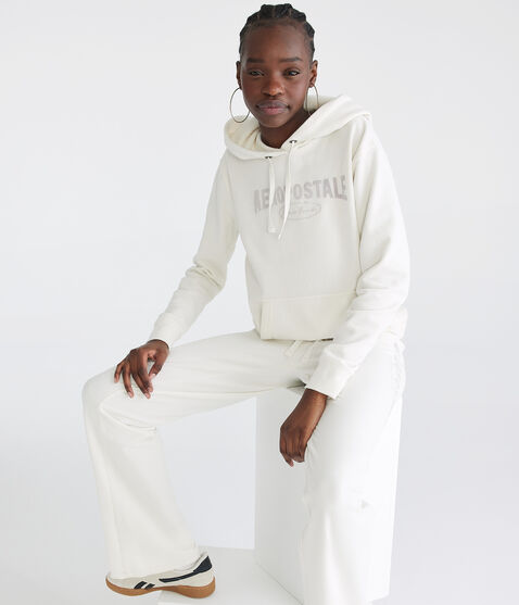 Aeropostale New York Oval Pullover Hoodie