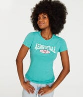 Aeropostale Butterfly Appliqué Graphic Tee