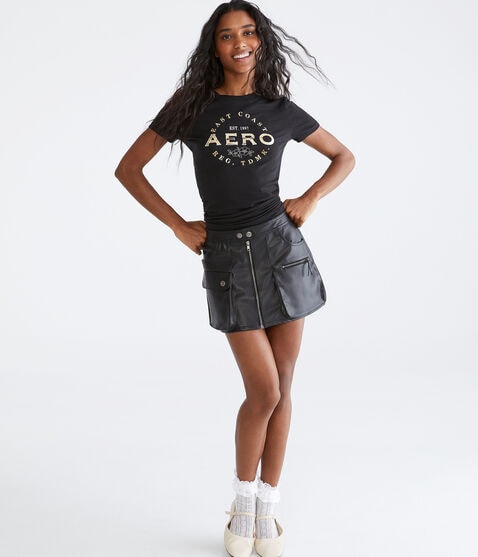 Aero Foil Circle Graphic Tee Aero Foil Circle Graphic Tee
