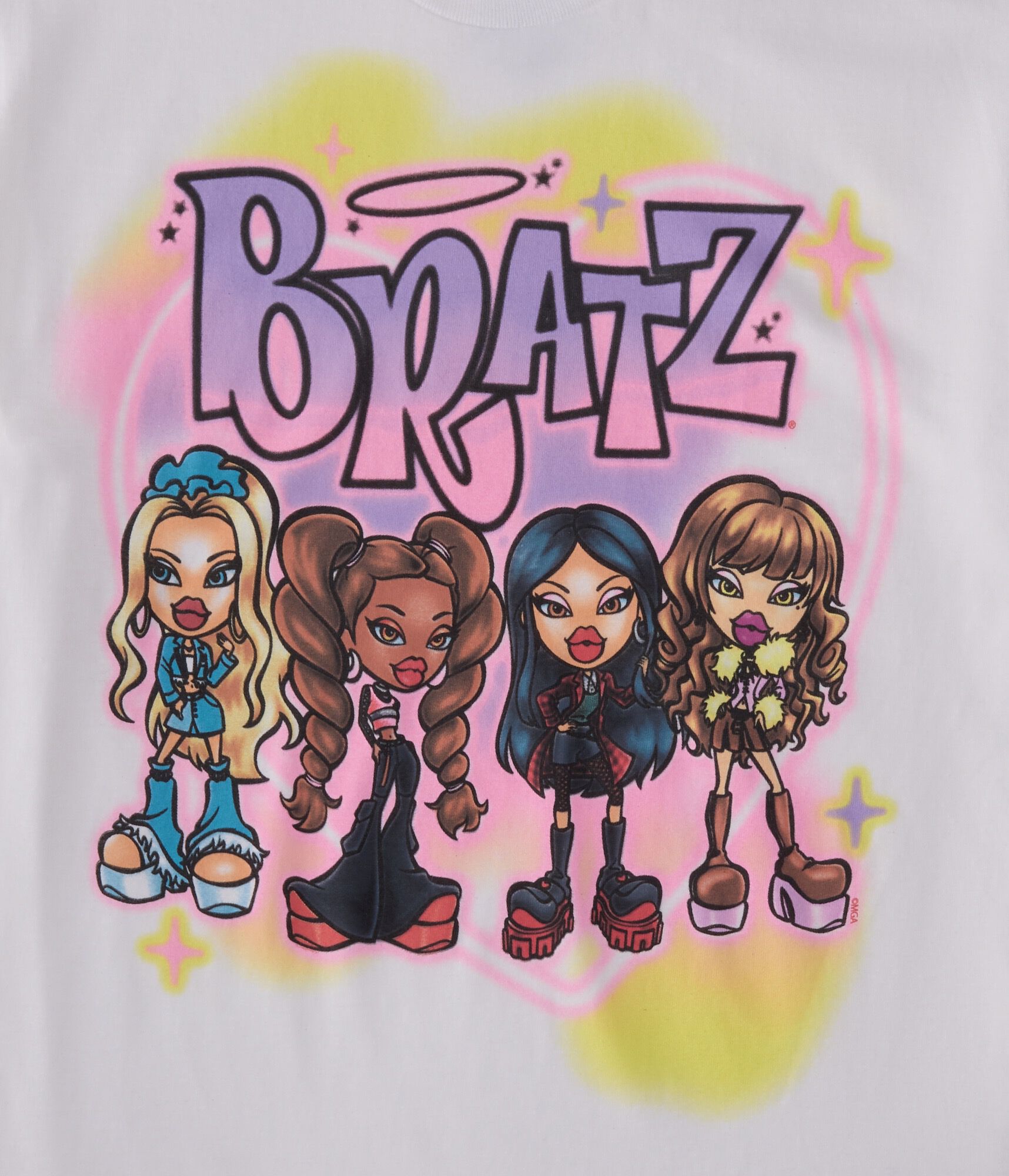 Bratz Heart Oversized Graphic Tee