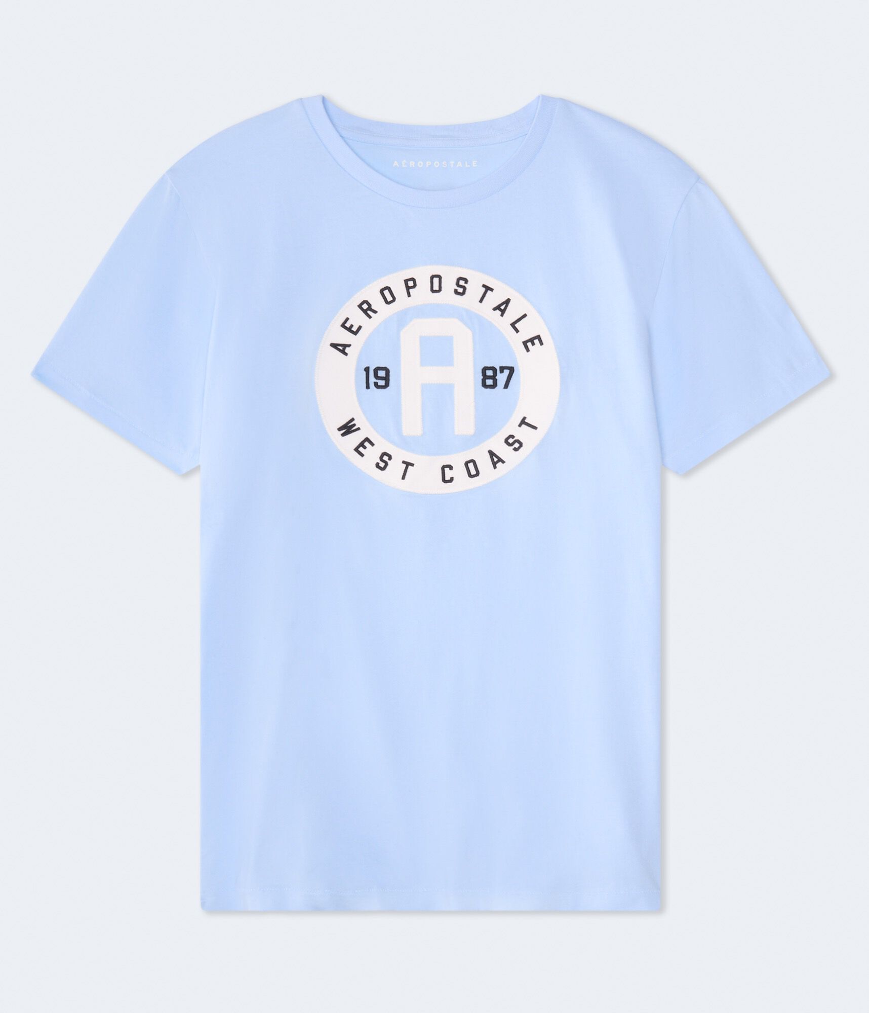 Aeropostale Circle Appliqu&eacute; Graphic Tee