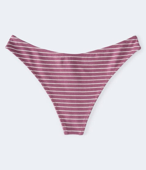 Thin Stripe Cotton Thong Thin Stripe Cotton Thong