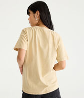 Poison Rose Skull Boyfriend Graphic Tee