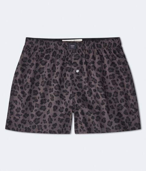 Leopard Print 4" Woven Boxers Leopard Print 4" Woven Boxers