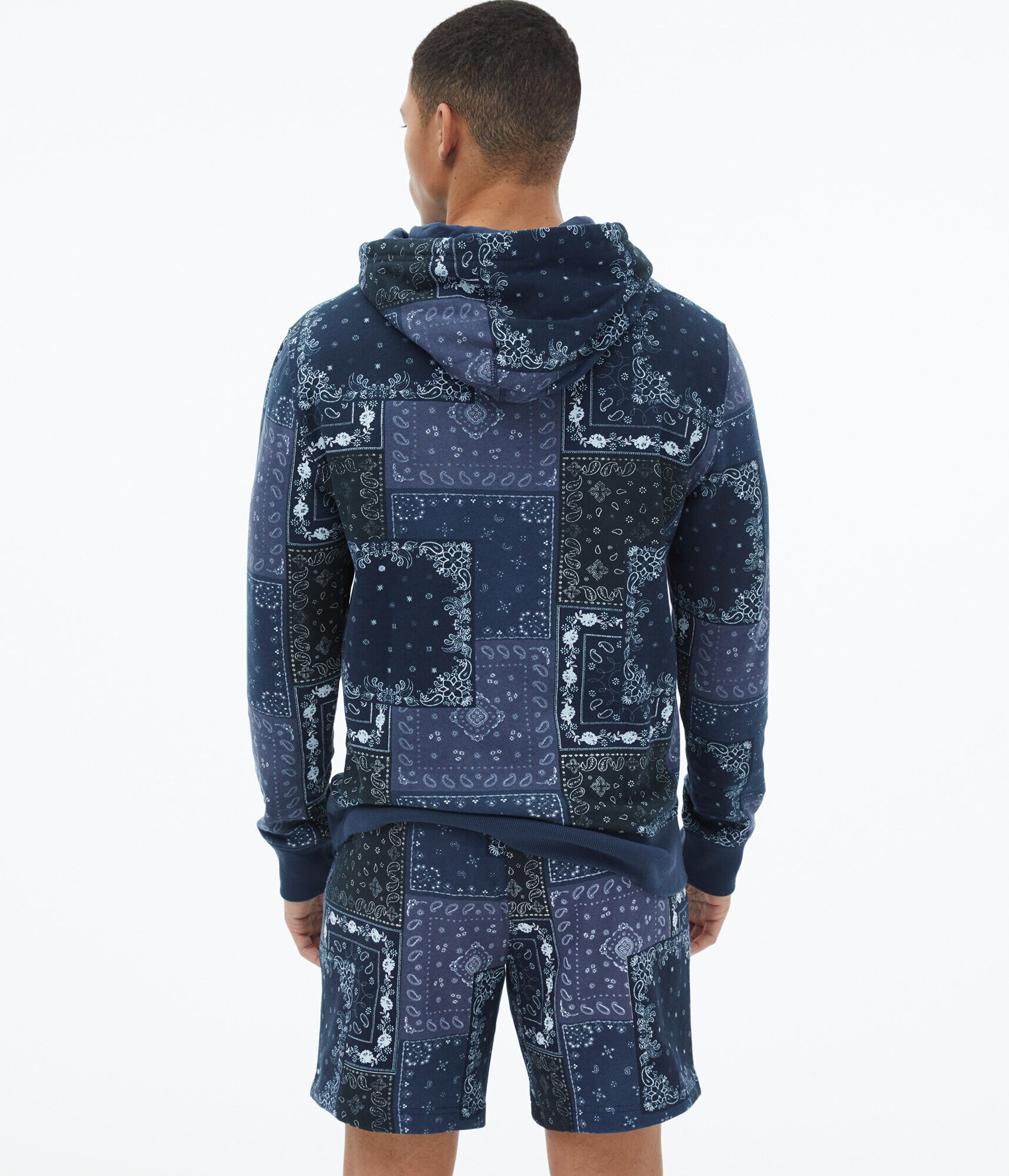 Aero Script Bandana Pullover Hoodie