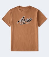 Aero Script Appliqué Graphic Tee