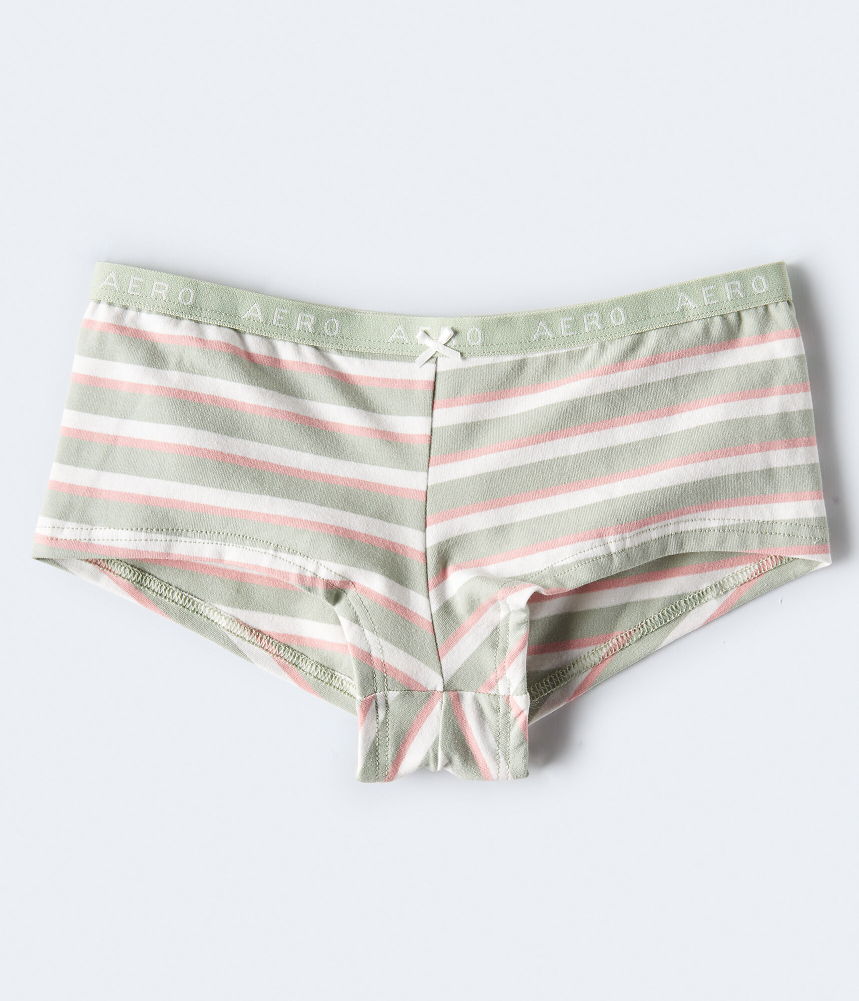 Multi-Stripe Logo Boyshort
