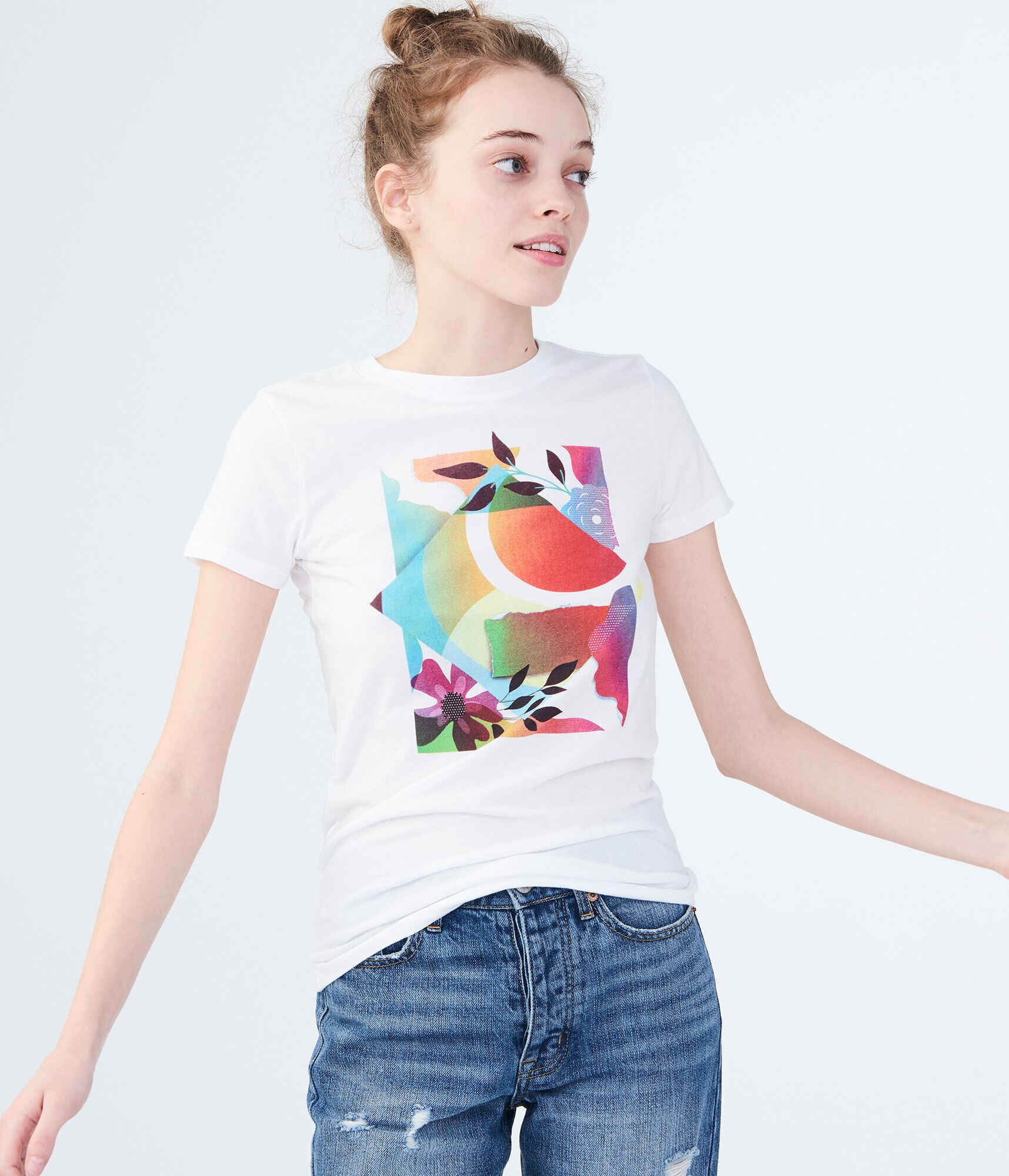 Free State Floral Collage Graphic Tee