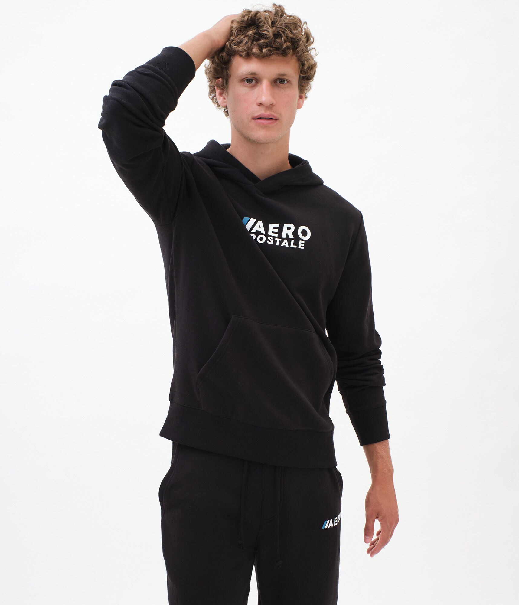 Stacked Aeropostale Pullover Hoodie